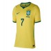 Brazília Vinicius Junior #7 Domáci Ženy futbalový dres MS 2026 Krátky Rukáv